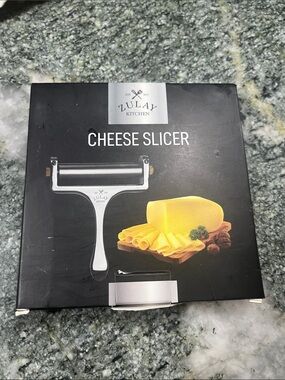 Stainless Steel Cheese Slicer - Silver